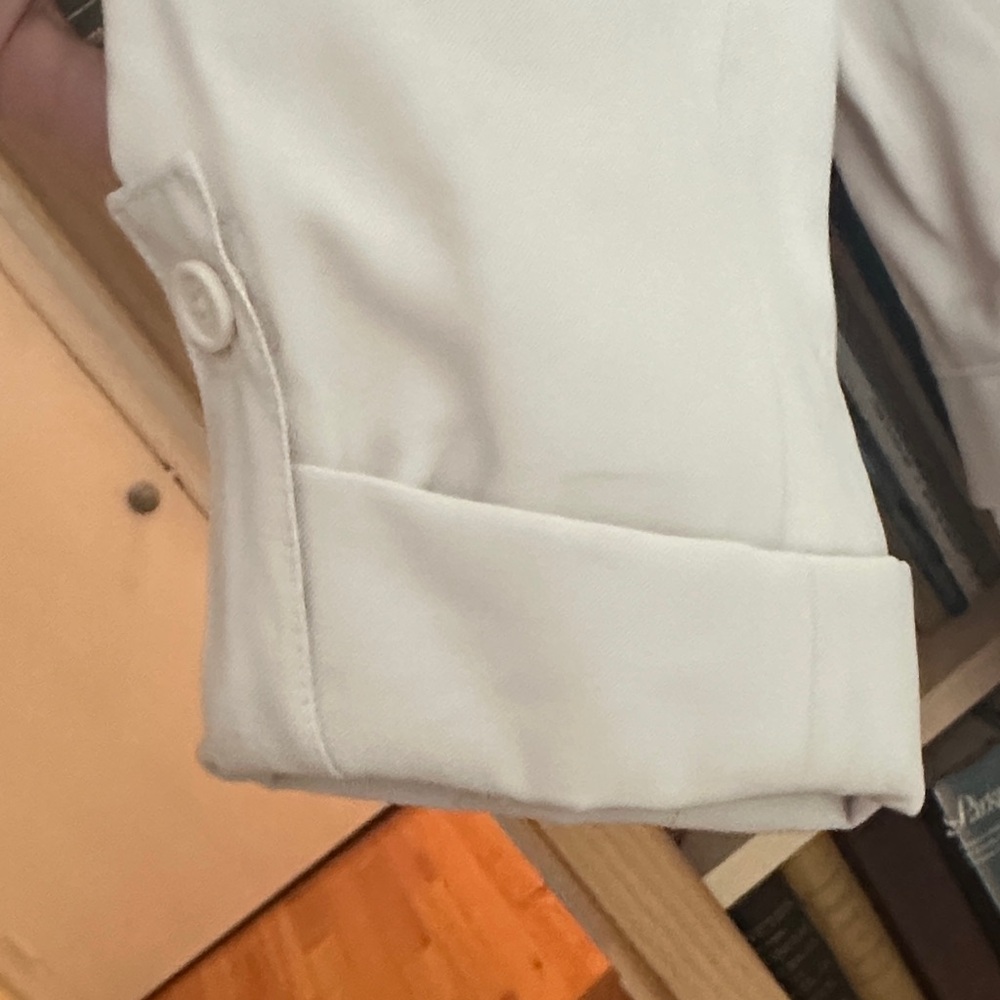 Simply Vera Vera Wang Cream Open-Front Blazer - Picture 6 of 6
